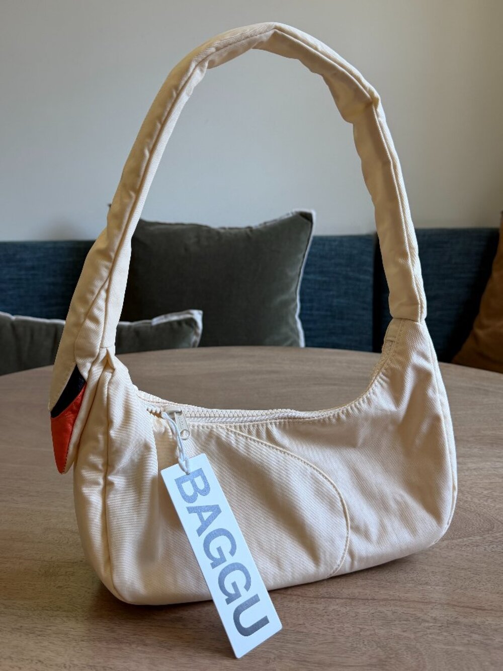 BAGGU Swan Bag White